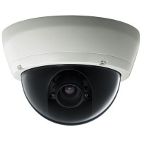 a ceiling-mounted surveillance camera